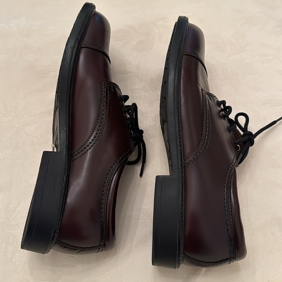 Dockers men’s brown Gordon Cordovan shoes with laces great business shoe (OLCC) - Picture 7 of 9